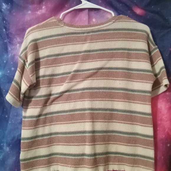 Striped Baggy Tee - Picture 2 of 2